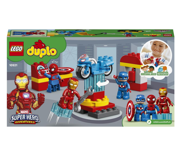 LEGO DUPLO 10921 Laboratorium superbohaterów - 532347 - zdjęcie 7